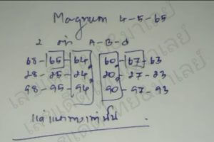 แนวทางหวยมาเลย์ 4/5/65 ชุดที่ 16