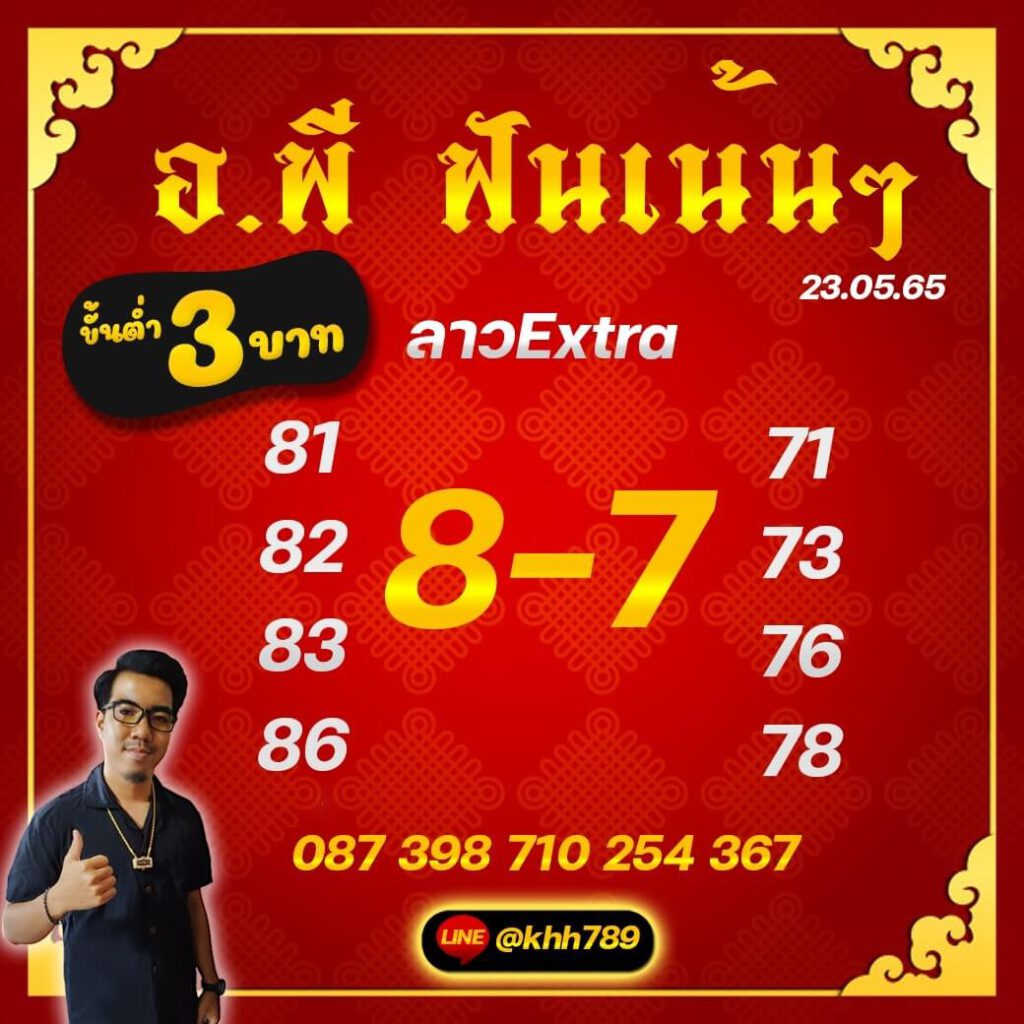 แนวทางหวยลาว 23/5/65 ชุดที่ 2