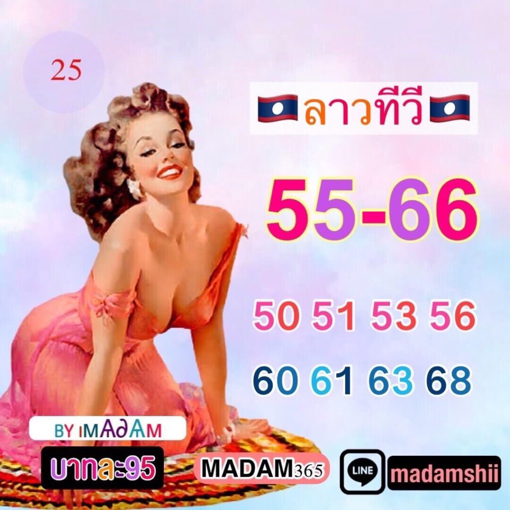 แนวทางหวยลาว 25/5/65 ชุดที่ 20