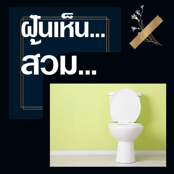 ทำนายฝันเห็นส้วม