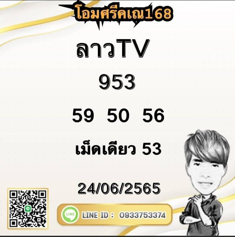 แนวทางหวยลาว 24/6/65 ชุดที่ 3