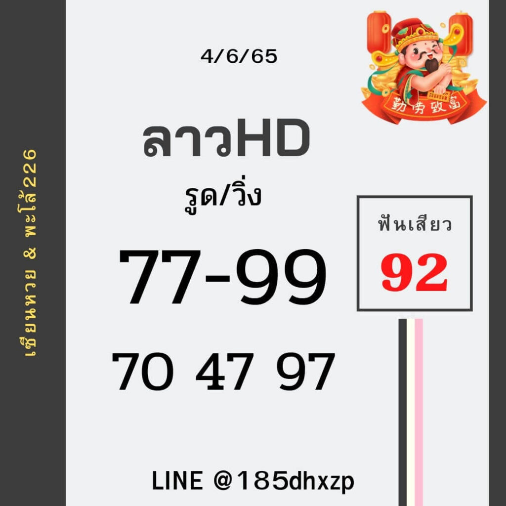 แนวทางหวยลาว 3/6/65 ชุดที่ 5