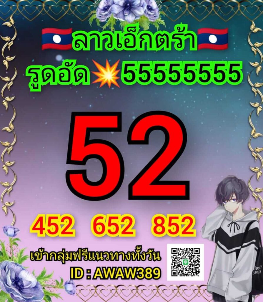 แนวทางหวยลาว 8/6/65 ชุดที่ 12