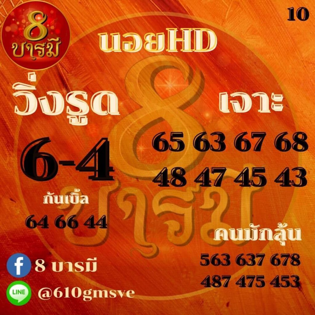 แนวทางหวยฮานอย 10/6/65 ชุดที่ 3