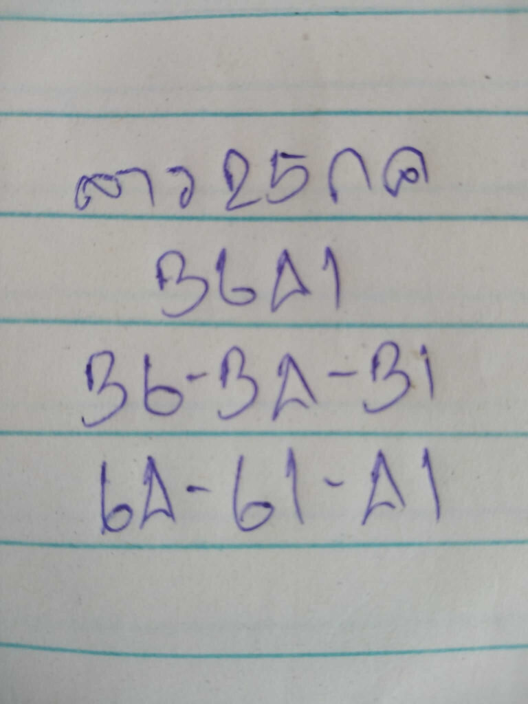 แนวทางหวยลาว 25/7/65 ชุดที่ 9