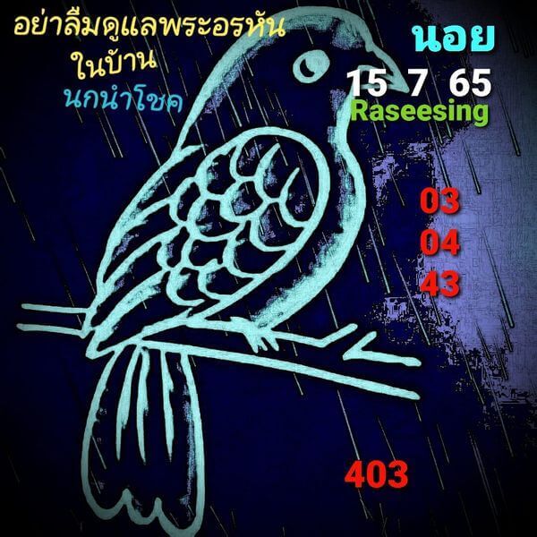 แนวทางหวยฮานอย 15/7/65 ชุดที่ 5