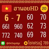 แนวทางหวยฮานอย 20/7/65 ชุดที่ 12