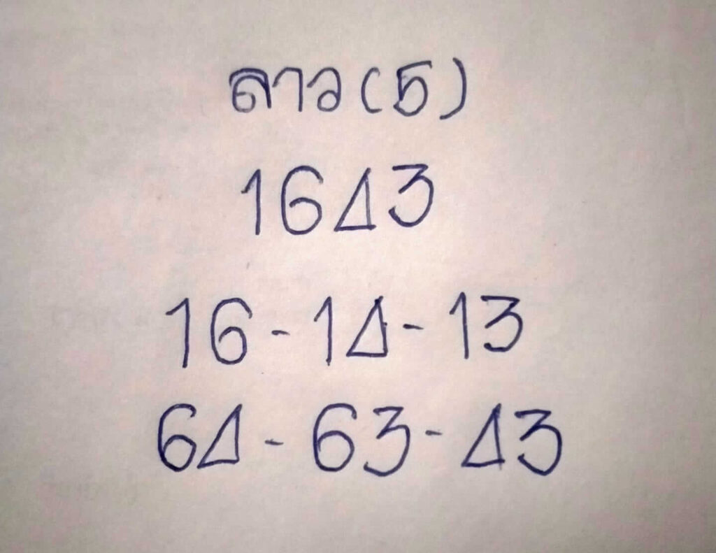 แนวทางหวยลาว 5/8/65 ชุดที่ 6