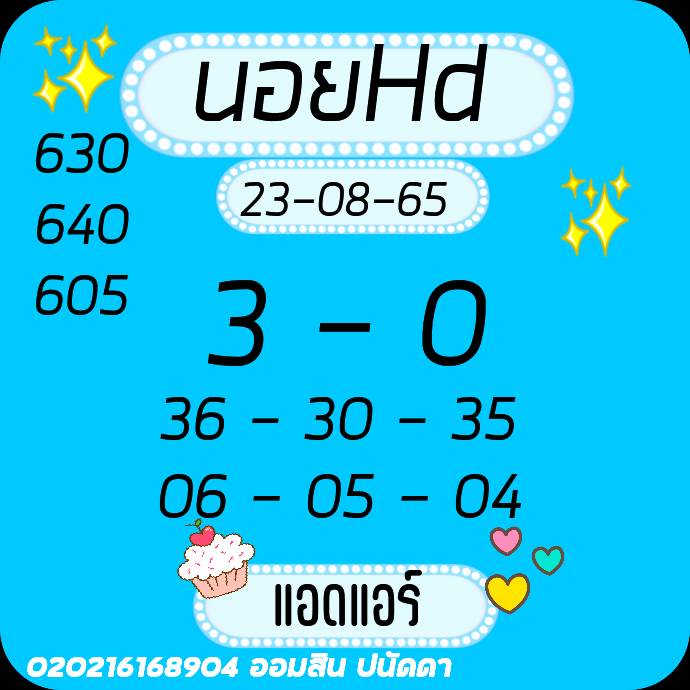 แนวทางหวยฮานอย 23/8/65 ชุดที่ 19