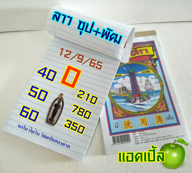 แนวทางหวยลาว 12/9/65 ชุดที่ 16