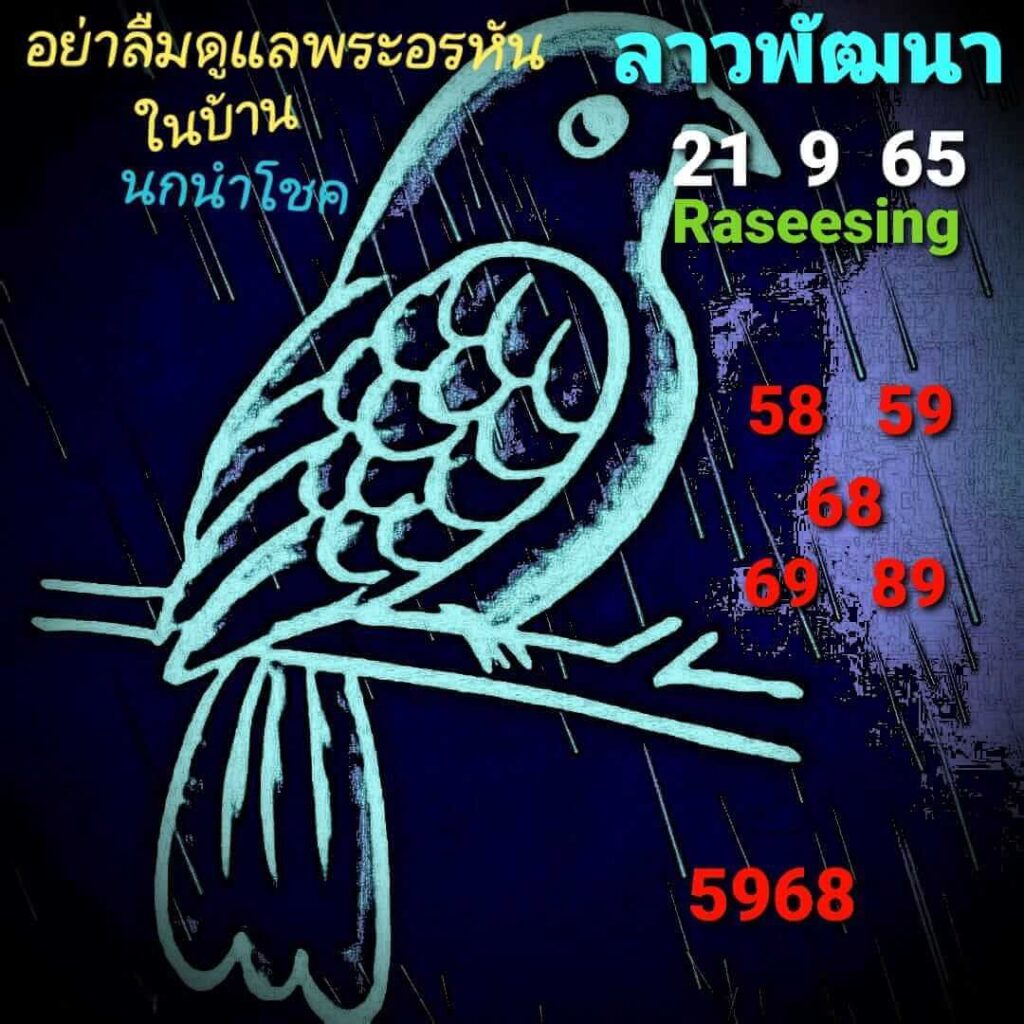 แนวทางหวยลาว 21/9/65 ชุดที่ 5