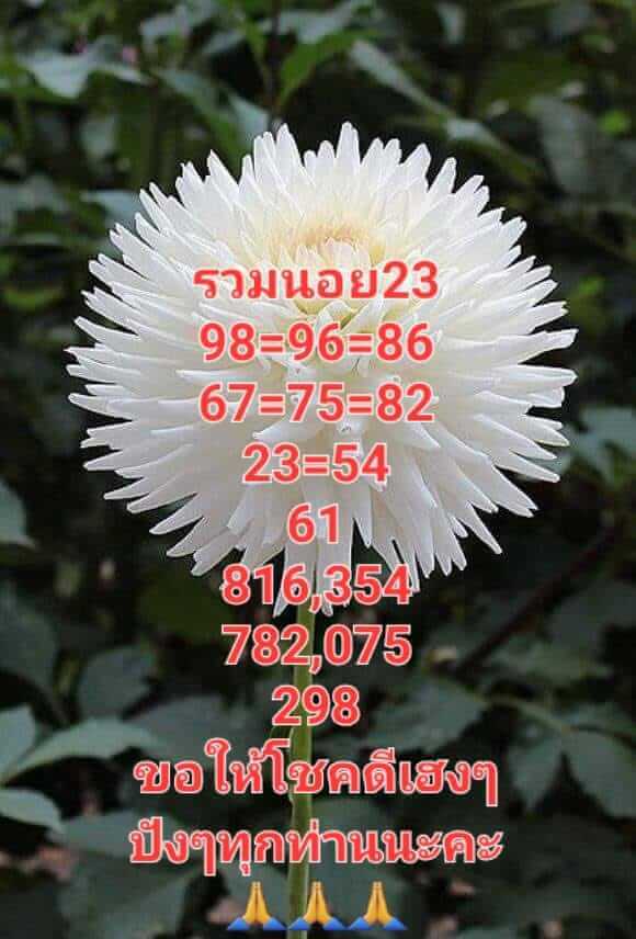 แนวทางหวยฮานอย 23/9/65 ชุดที่ 18