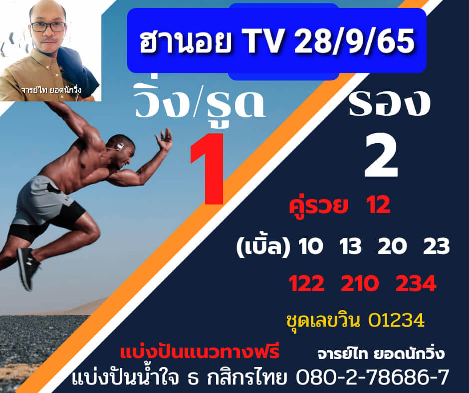 แนวทางหวยฮานอย 28/9/65 ชุดที่ 8