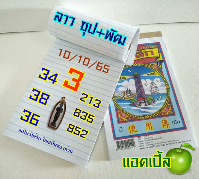 แนวทางหวยลาว 10/10/65 ชุดที่ 11