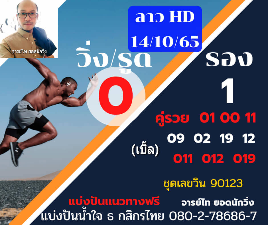 แนวทางหวยลาว 14/10/65 ชุดที่ 12