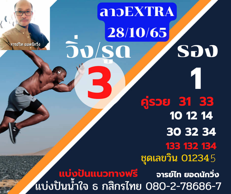 แนวทางหวยลาว 28/10/65 ชุดที่ 6