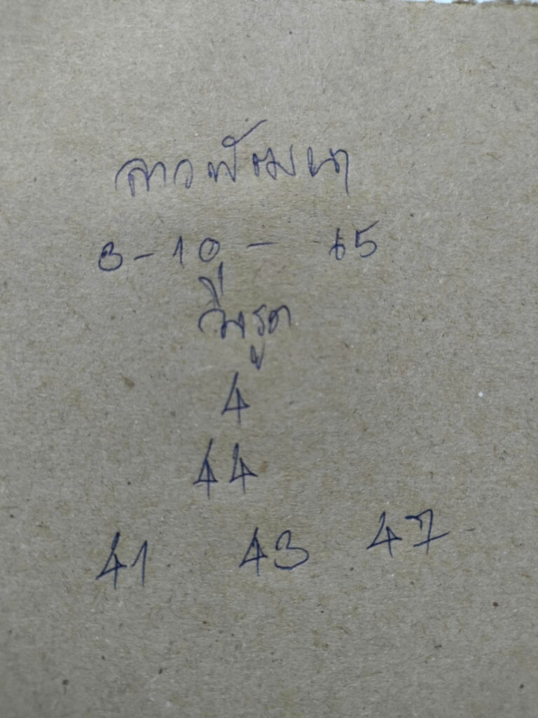 แนวทางหวยลาว 3/10/65 ชุดที่ 17