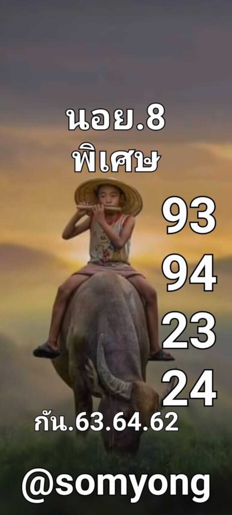 แนวทางหวยฮานอย 8/10/65 ชุดที่ 2