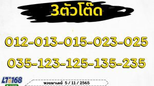 แนวทางหวยมาเลย์ 5/11/65 ชุดที่ 8