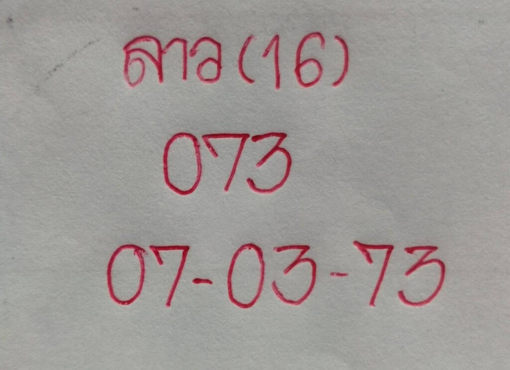 แนวทางหวยลาว 16/11/65 ชุดที่ 4