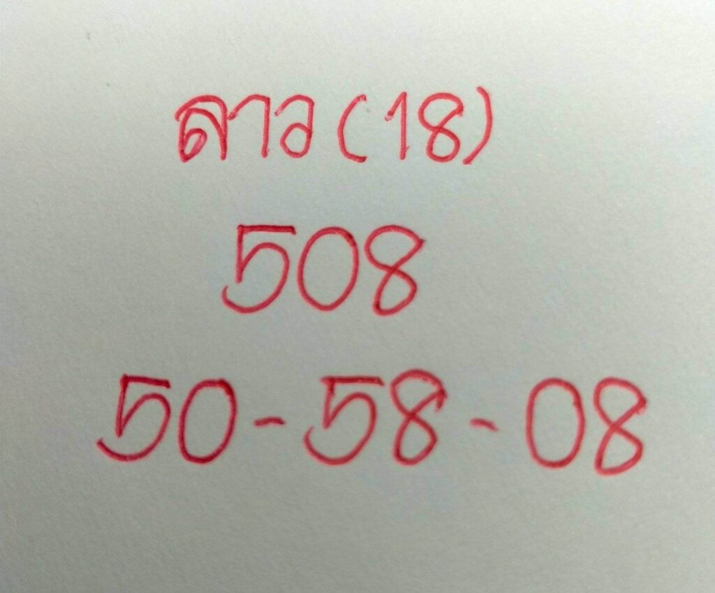 แนวทางหวยลาว 18/11/65 ชุดที่ 4