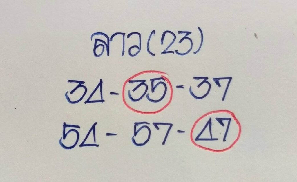 แนวทางหวยลาว 23/11/65 ชุดที่ 11