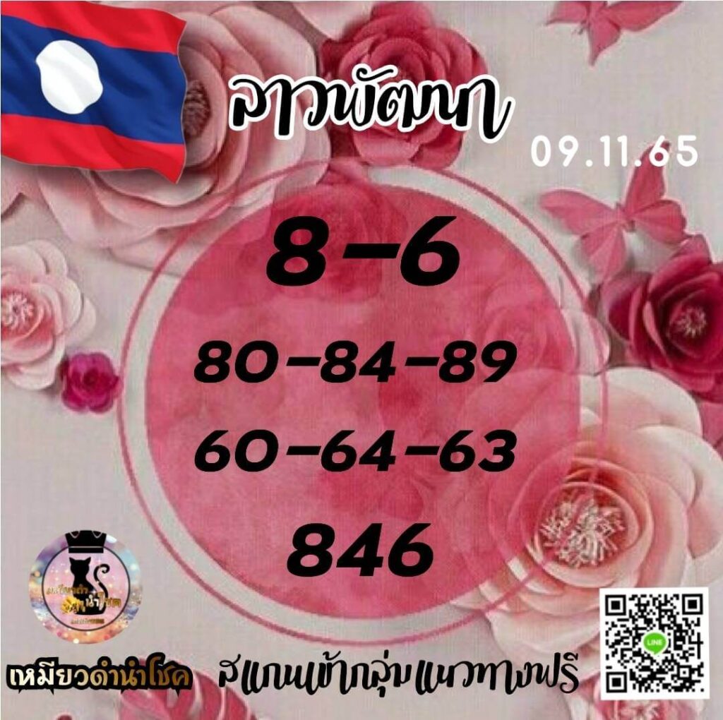 แนวทางหวยลาว 9/11/65 ชุดที่ 3