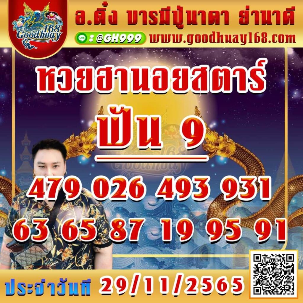 แนวทางหวยฮานอย 29/11/65 ชุดที่ 1