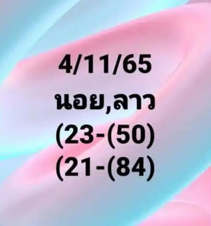 แนวทางหวยฮานอย 4/11/65 ชุดที่ 18