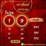 แนวทางหวยลาว 2/12/65 ชุดที่ 12