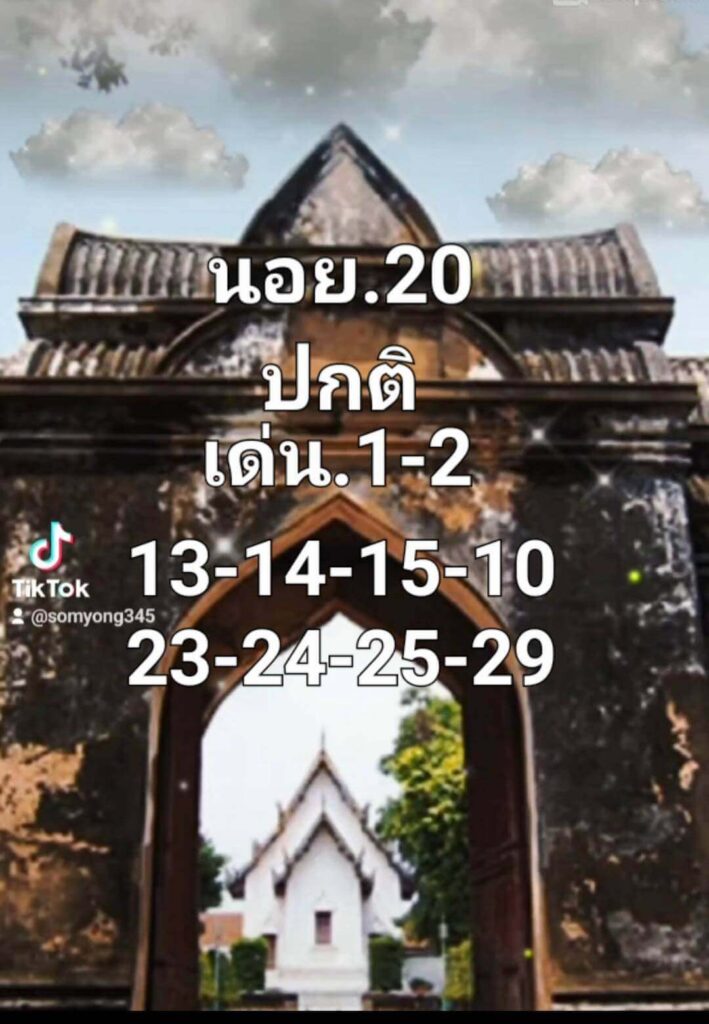 แนวทางหวยฮานอย 20/12/65 ชุดที่ 3