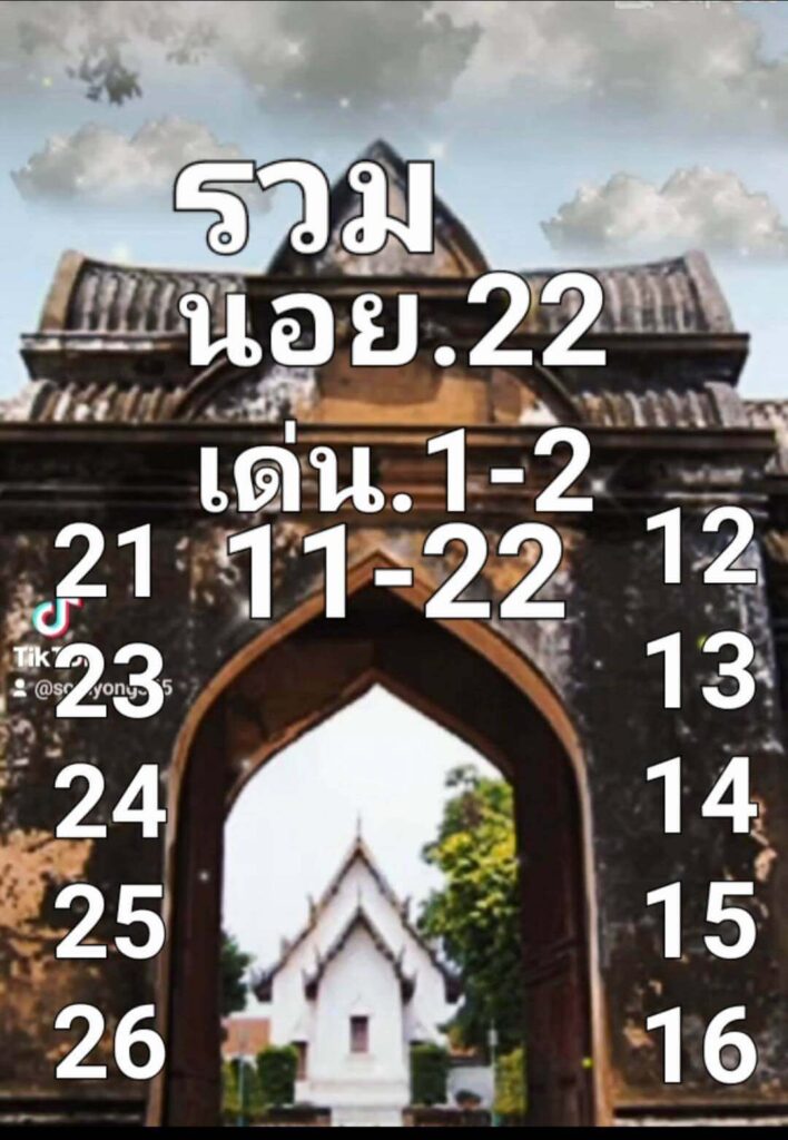 แนวทางหวยฮานอย 22/12/65 ชุดที่ 4