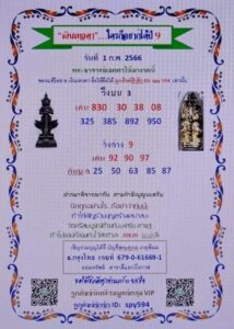 หวยเงินเทวดา 1/2/66