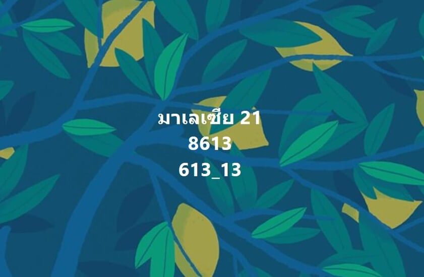 แนวทางหวยมาเลย์ 21/1/66 ชุดที่ 10