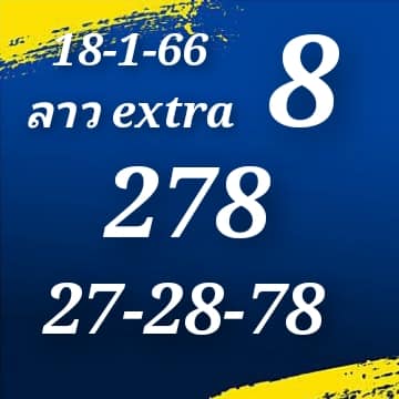 แนวทางหวยลาว 18/1/66 ชุดที่ 1