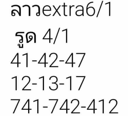 แนวทางหวยลาว 6/1/66 ชุดที่ 10