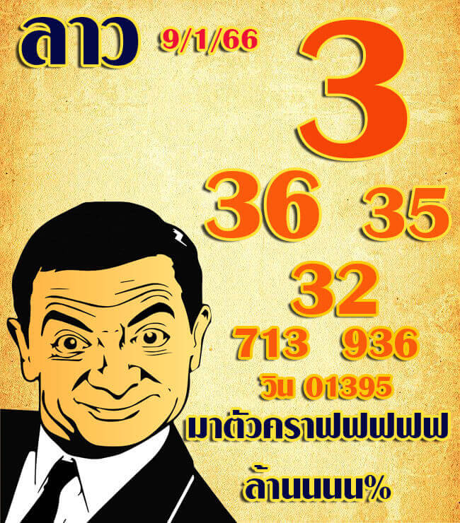 แนวทางหวยลาว 9/1/66 ชุดที่ 15