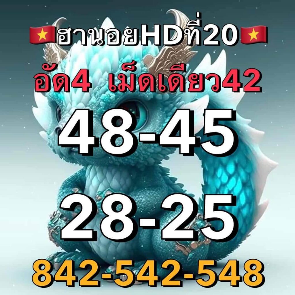 แนวทางหวยฮานอย 20/1/66 ชุดที่ 9