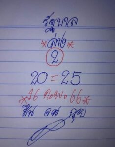 หวยหนูผีพเนจร 16/2/66