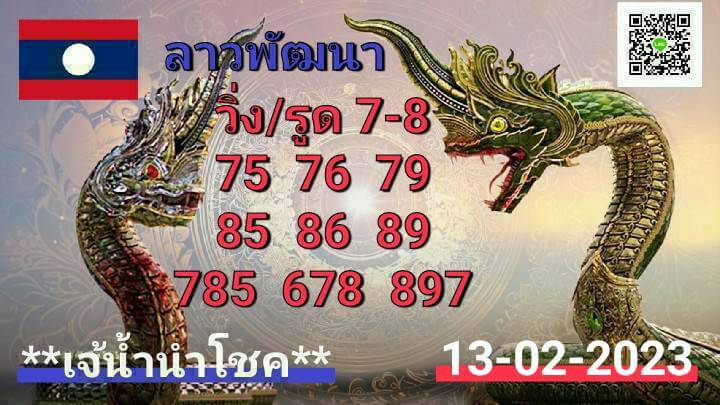 แนวทางหวยลาว 13/2/66 ชุดที่ 10