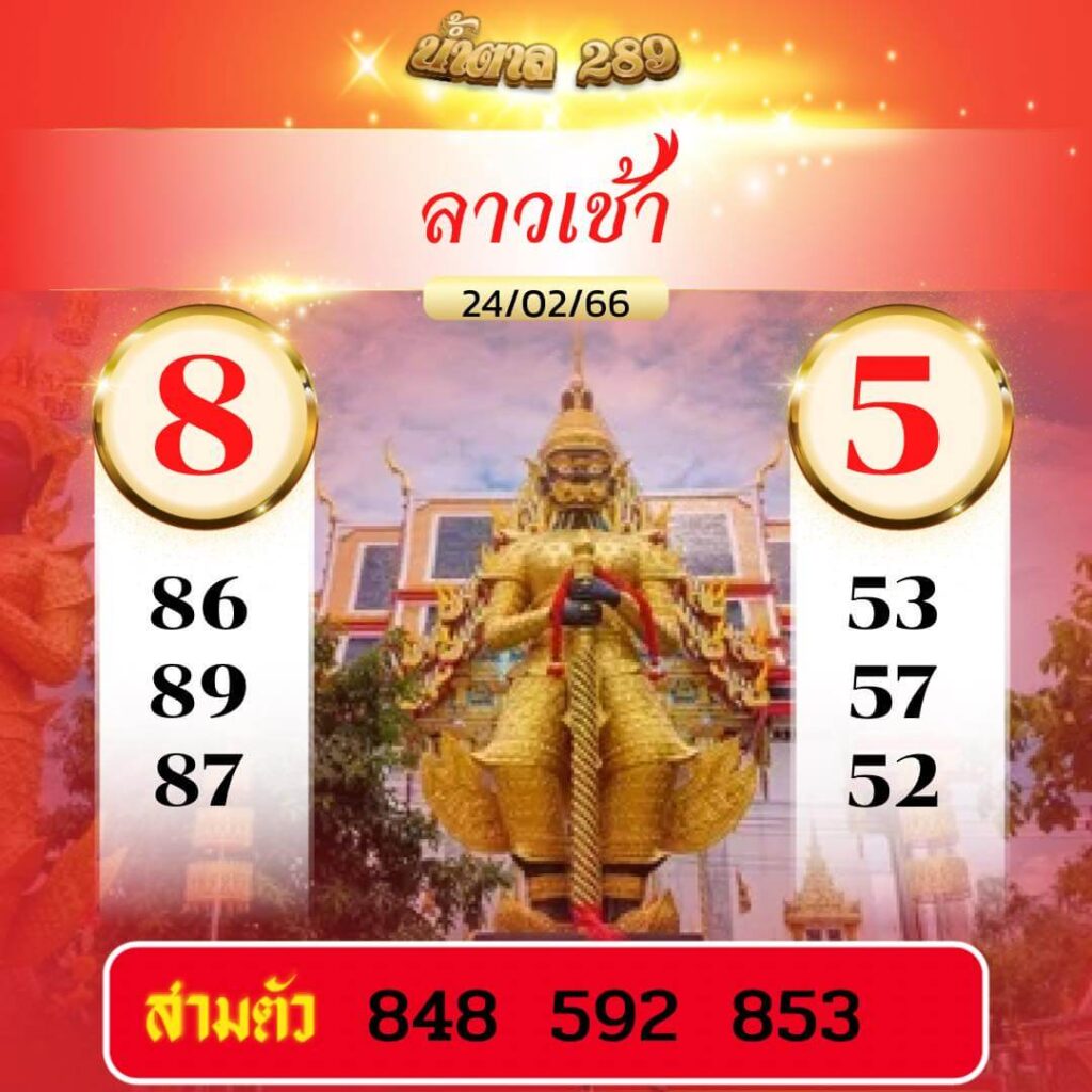 แนวทางหวยลาว 24/2/66 ชุดที่ 17