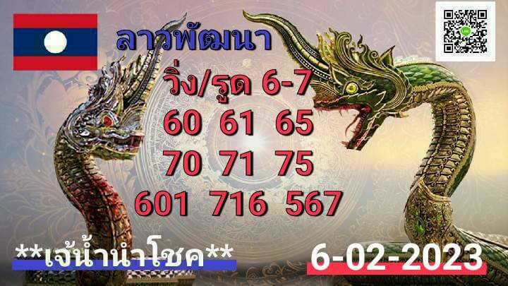 แนวทางหวยลาว 6/2/66 ชุดที่ 3