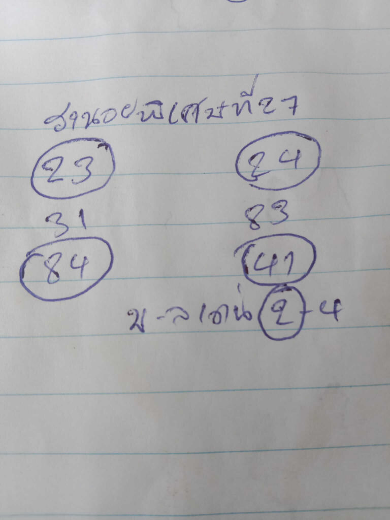 แนวทางหวยฮานอย 27/3/66 ชุดที่ 5