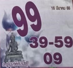 หวยปู่ฤาษีตาไฟ 16/3/66