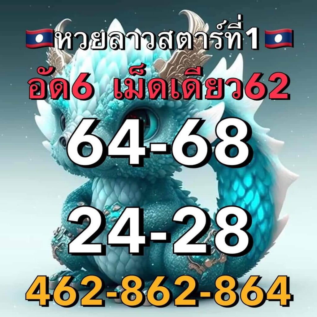 แนวทางหวยลาว 1/3/66 ชุดที่ 1