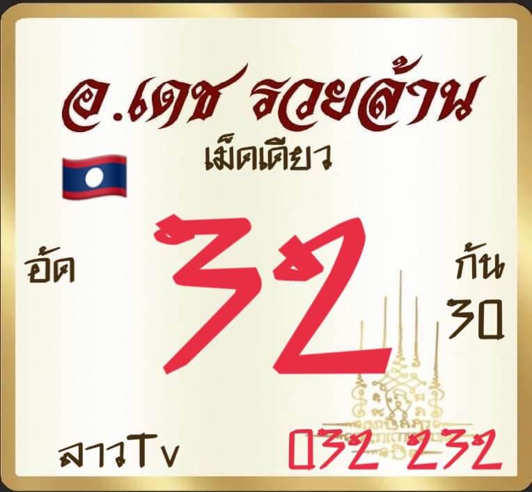 แนวทางหวยลาว 10/3/66 ชุดที่ 10