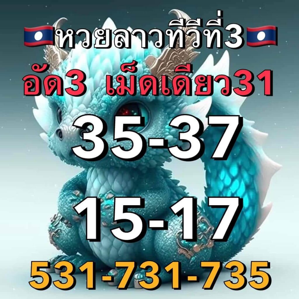 แนวทางหวยลาว 3/3/66 ชุดที่ 1