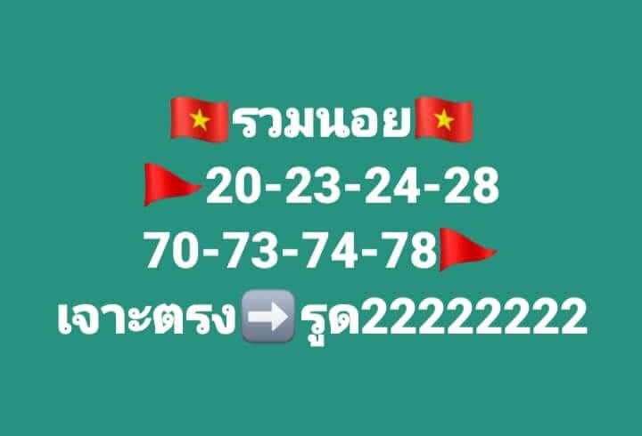 แนวทางหวยฮานอย 17/3/66 ชุดที่ 10