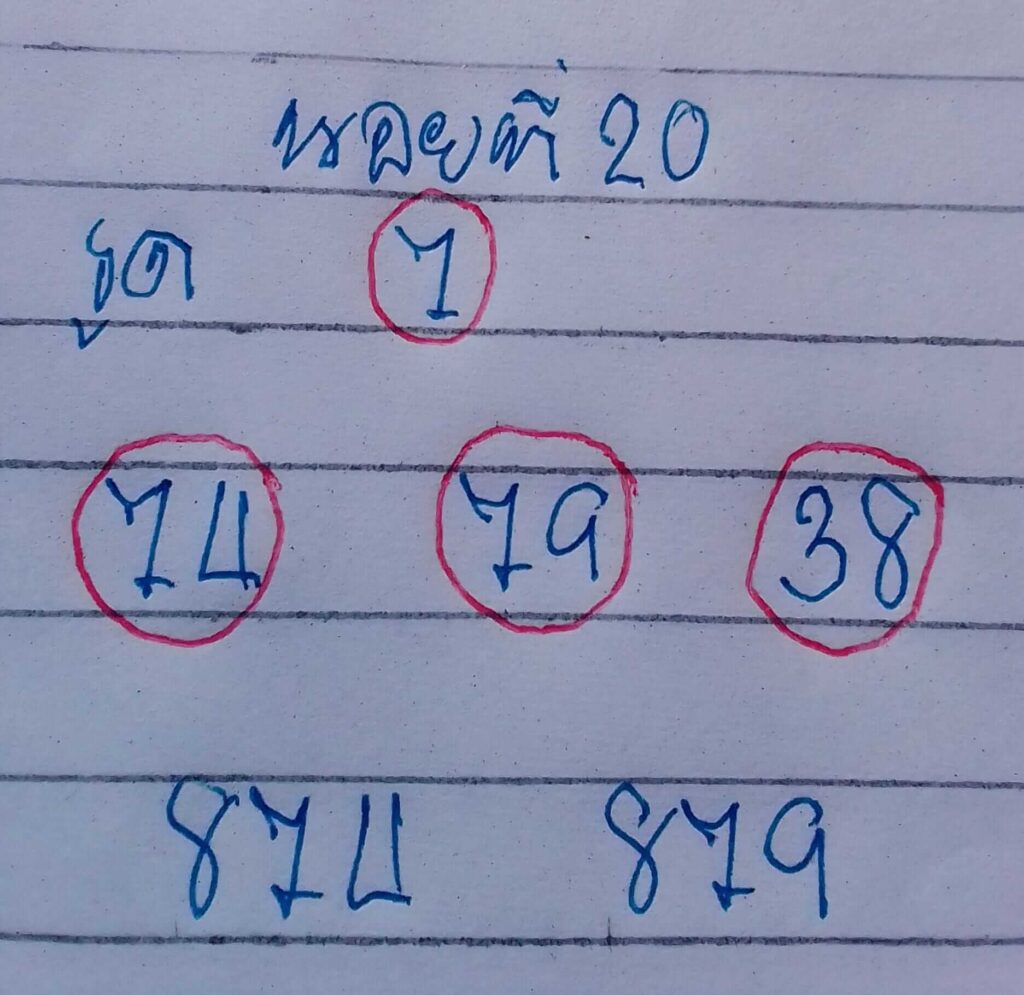 แนวทางหวยฮานอย 20/3/66 ชุดที่ 8