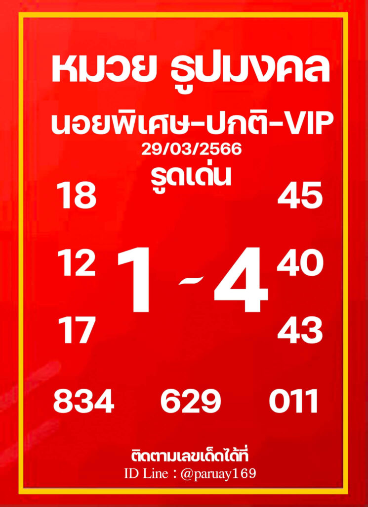 แนวทางหวยฮานอย 29/3/66 ชุดที่ 10